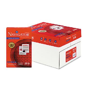 Navigator Premium White Multipurpose Smooth 20 lb. Copy Paper 8.5x14 in. 5000/CA